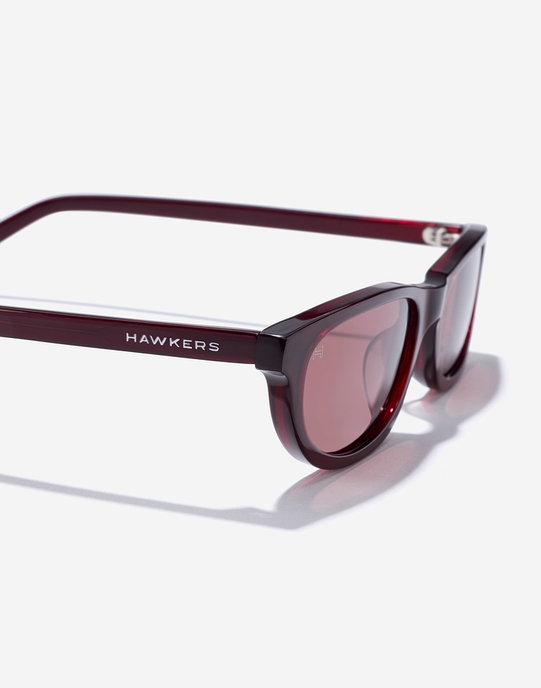 Nos Lunettes de Soleil HAWKERS HALO - BURGUNDY BROWN