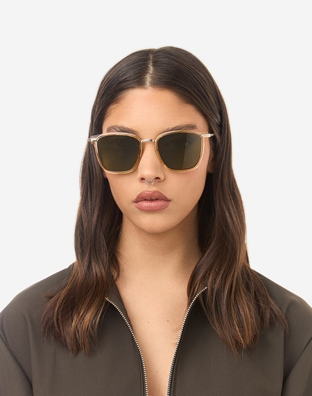 Sunglasses Hawkers INK - CHAMPAGNE JUNIPER GREEN
