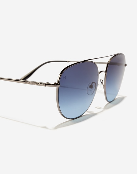 Nos Lunettes de Soleil Hawkers SWAG - GUN METAL BLUE DENIM