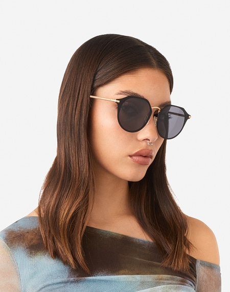 Nos Lunettes de Soleil Hawkers WARWICK METAL - BLACK DARK