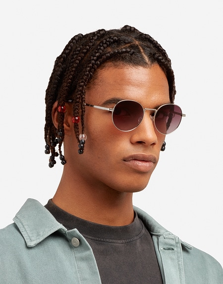 Lentes de sol Hawkers MOMA - POLARIZED SILVER GRAPE