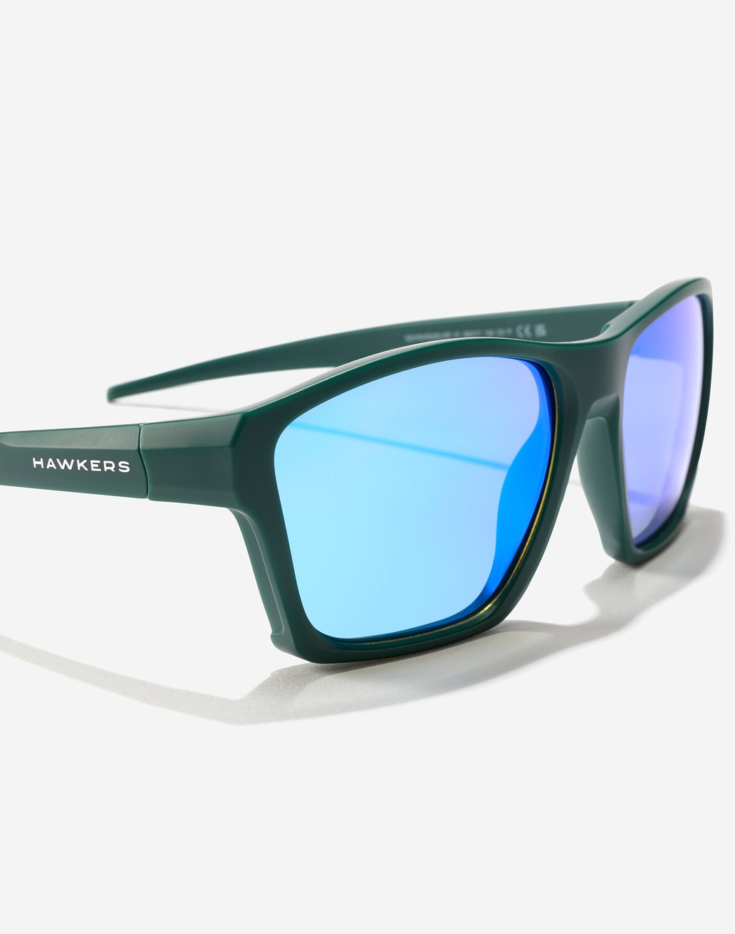 SHARK POLARIZED TEAL BLUE CHROME