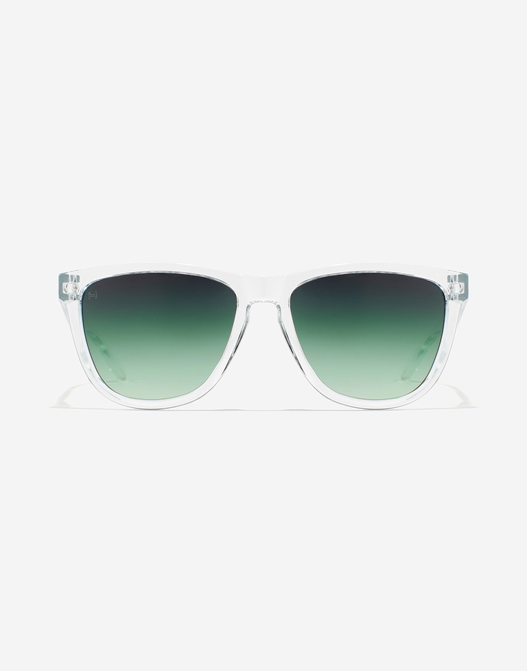 Nos Lunettes de Soleil Hawkers ONE RAW - TRANSPARENT GREEN FOREST