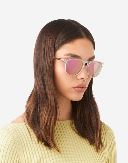 Sunglasses Hawkers OLLIE - POLARIZED CRYSTAL PINK