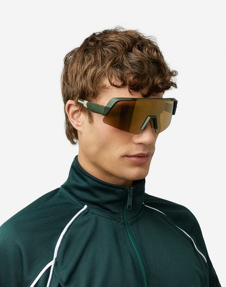 sports sunglasses Hawkers NEXUS - MILITARY GREEN GOLD