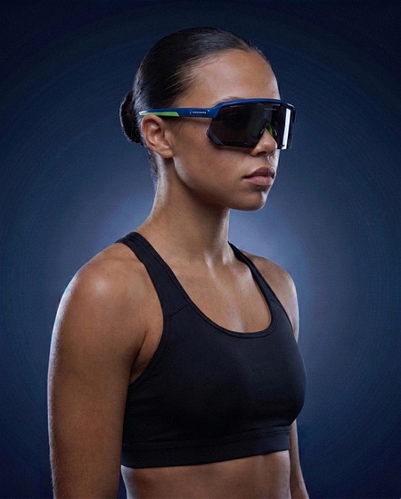 sports sunglasses HAWKERS PADEL - SPACE BLUE DARK