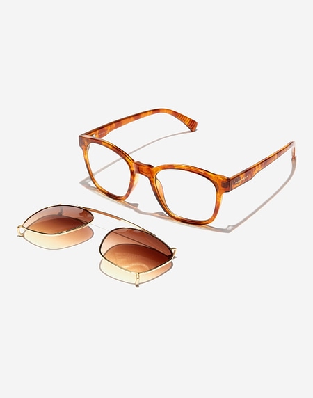Sunglasses Hawkers DOT - CLIP ON HAVANA BB