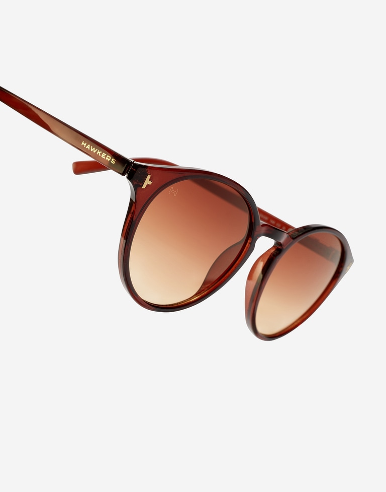 Nos Lunettes de Soleil Hawkers SALT - BROWN TERRACOTA