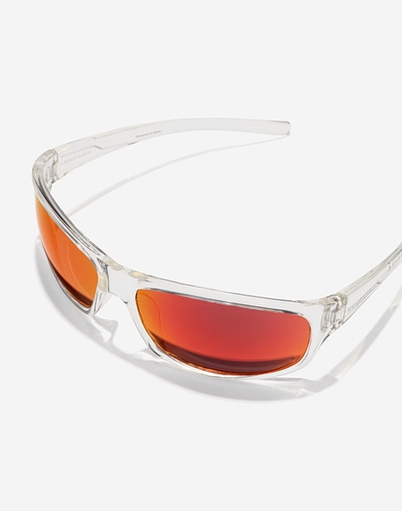Sunglasses Hawkers BOOST - TRANSPARENT RUBY
