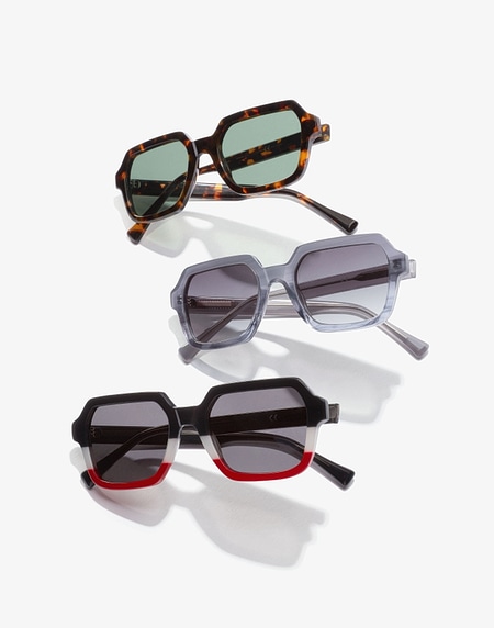 Sunglasses Hawkers CAREY GREEN BOTTLE MINIMAL