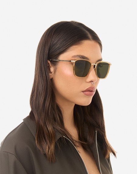 Sunglasses Hawkers INK - CHAMPAGNE JUNIPER GREEN