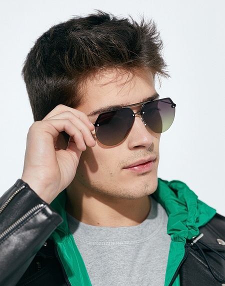 Sunglasses Hawkers COOPER - GUN METAL MOSS