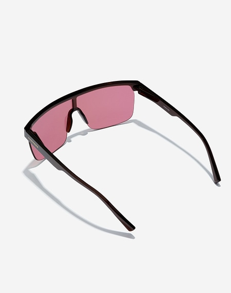 Nos Lunettes de Soleil Hawkers POLAR - CRYSTAL BLACK FUCSIA