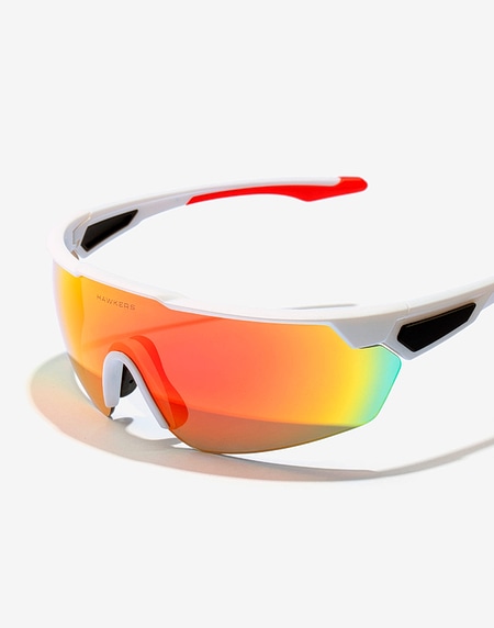 Nos Lunettes de Soleil Hawkers WHITE CYCLING