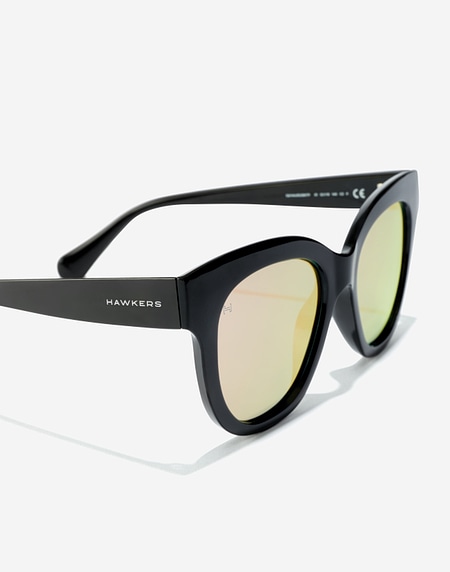 Oculos de sol Hawkers AUDREY RAW - POLARIZED BLACK ROSE GOLD