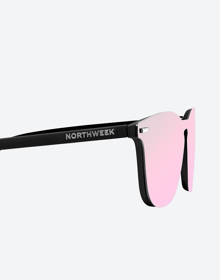 Sunglasses Northweek WALL PHANTOM BLACK - ROSE GOLD POLARIZED