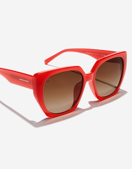 Sunglasses Hawkers BOUJEE - CORAL PEANUT BUTTER ECO