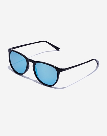 Future Tech Sunglasses: Black Frame Arctic Chrome Z87+