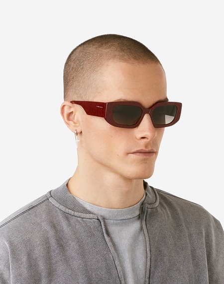 Oculos de sol Hawkers TRENDSET - RED MARBLE BLACK