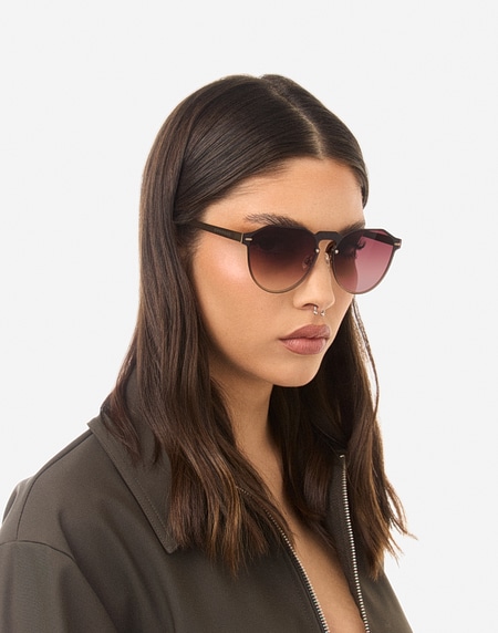 Sunglasses Hawkers GOLD - BROWN GRADIENT WARWICK VENM METAL