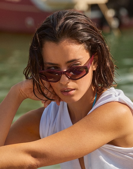 Gafas de sol HAWKERS CANNES - BURGUNDY EARTH ECO