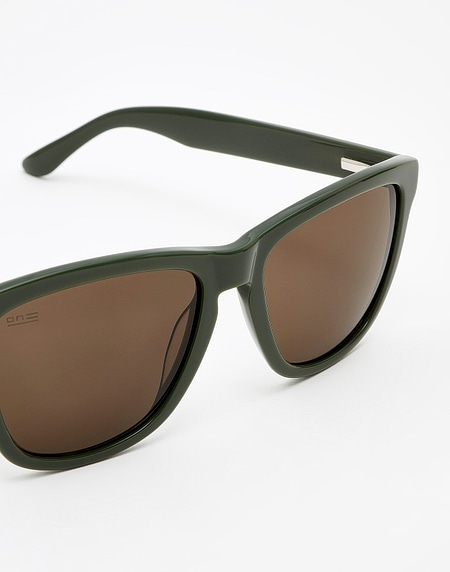 Gafas de sol Hawkers DIAMOND DARK GREEN - OAK ONE X