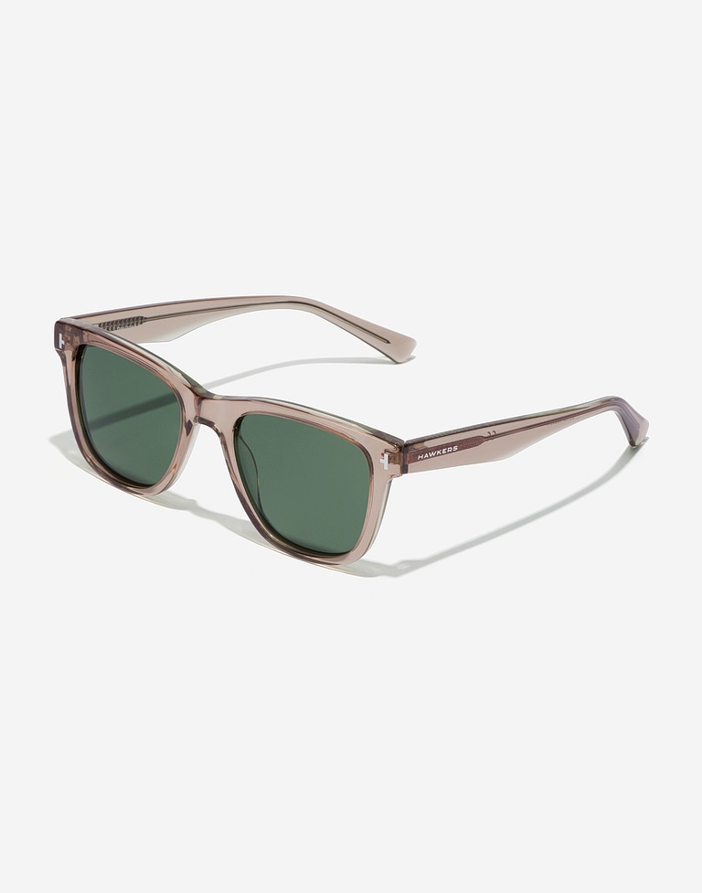 Sunglasses Hawkers ONE PAIR - POLARIZED BEIGE ALLIGATOR ECO