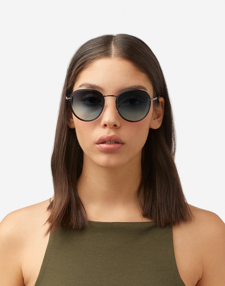 Nos Lunettes de Soleil Hawkers CERES - BLACK METAL INDIGO