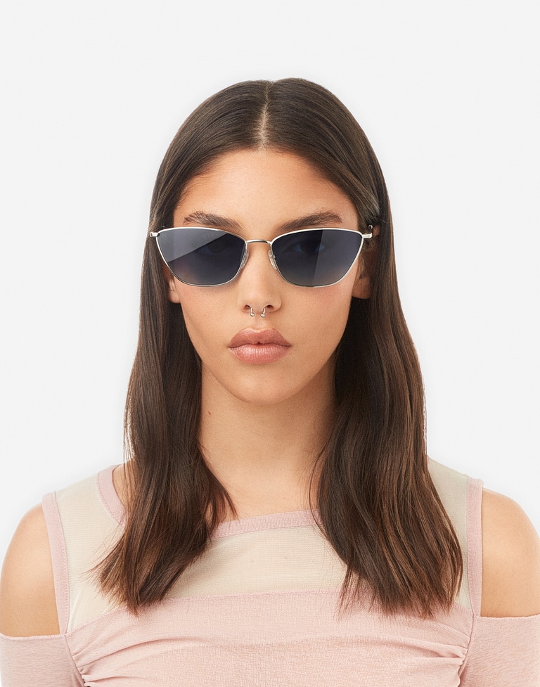 Sunglasses Hawkers FRESH - SILVER BLUE TO GREEN