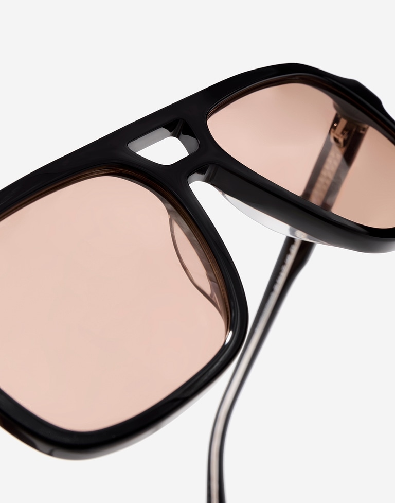 Sunglasses Hawkers CROUPIER - BLACK NUDE BROWN
