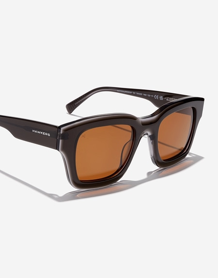 Lentes de sol Hawkers CULTURE - POLARIZED DARK GREY BROWN