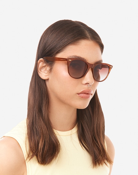 Sunglasses Hawkers HARLOW - POLARIZED BROWN HORN