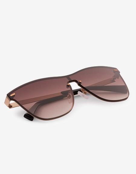 Sunglasses Hawkers GOLD - BROWN GRADIENT ONE VENM METAL