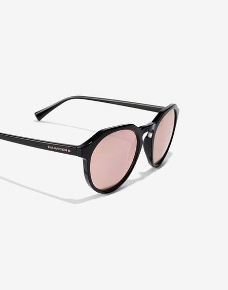 Lentes de sol Hawkers BLACK ROSE GOLD WARWICK XS