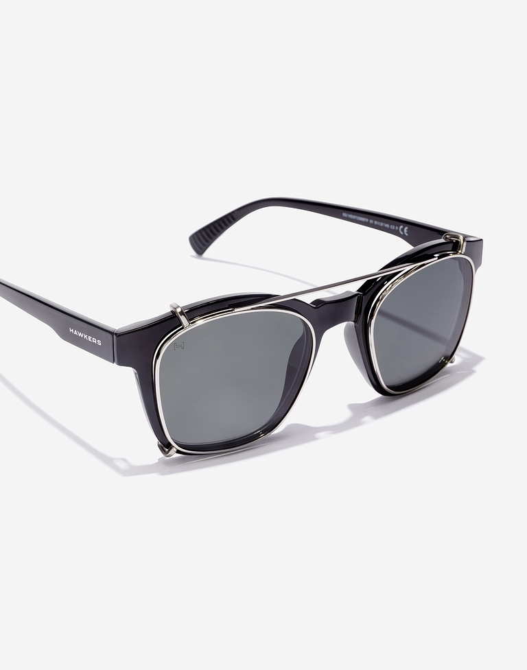 Sunglasses Hawkers DOT - CLIP ON POLARIZED BLACK BB