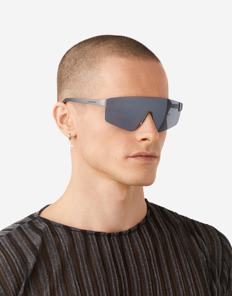 Nos Lunettes de Soleil Hawkers AERO - SILVER CHROME