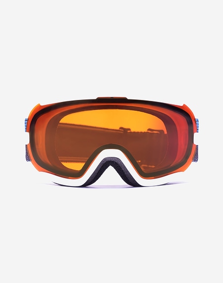 Ski Goggles Northweek ARTIK KIDS - WHITE ORANGE