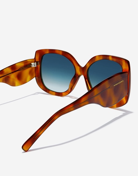 Sunglasses Hawkers FERVOR - SAND HAVANA BLUE
