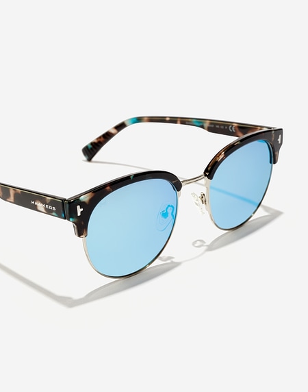 Sunglasses Hawkers NEW CLASSIC ROUNDED - POLARIZED BLUE