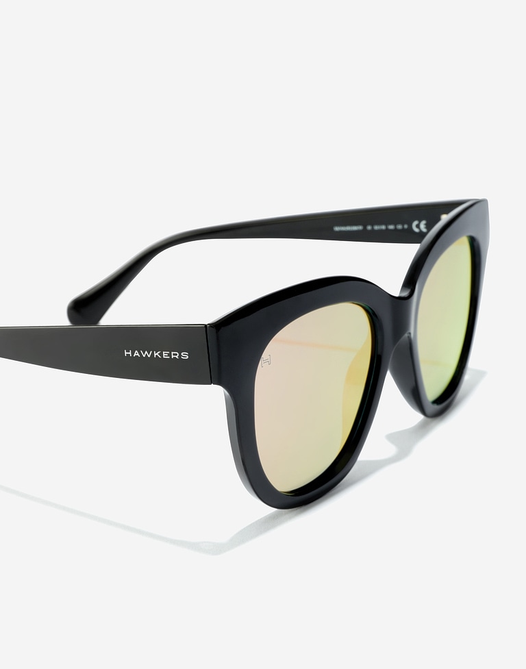 Gafas de sol Hawkers AUDREY RAW - POLARIZED BLACK ROSE GOLD