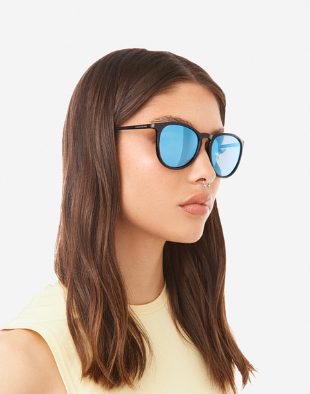 Sunglasses Hawkers OLLIE - POLARIZED BLACK CHROME