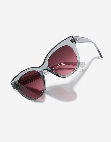 Gafas de sol Hawkers AUDREY RAW - GREY SMOKE PINK
