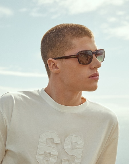 Sunglasses HAWKERS STRATOS - DARK BROWN MOSS ECO