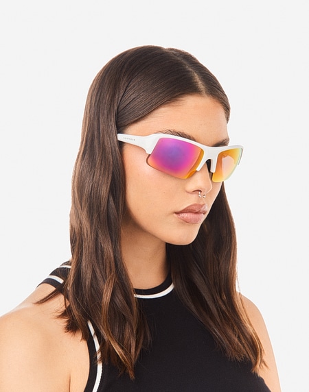Nos Lunettes de Soleil Hawkers BAT - WHITE NEBULA