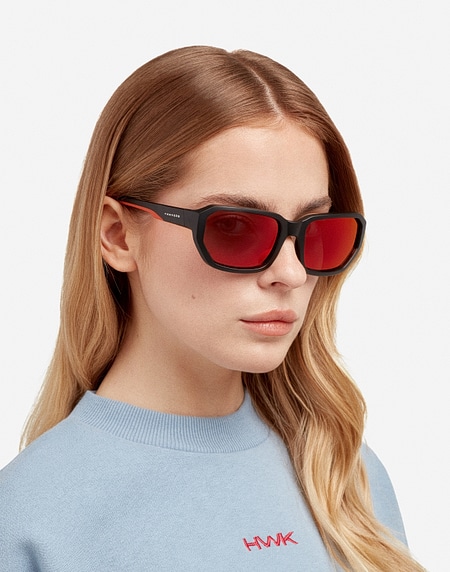 Sonnenbrille Hawkers BOLT - POLARIZED BLACK RUBY