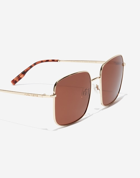 Sunglasses Hawkers ROYAL FLUSH - POLARIZED GOLD BROWN