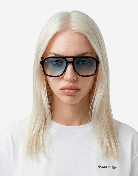 Lentes de sol Hawkers CROUPIER - BLACK BLUET