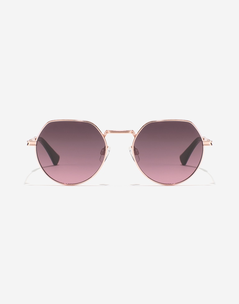 Sunglasses Hawkers AURA - ROSE GOLD BLACK TO PINK