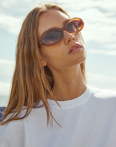 Sunglasses HAWKERS GLIMMER - BROWN SAVAGE EARTH