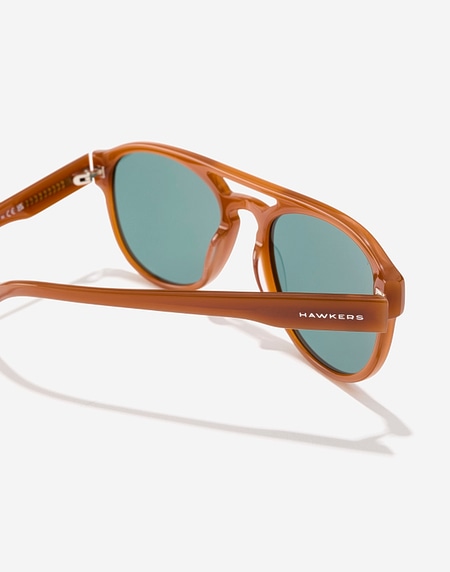 Nos Lunettes de Soleil Hawkers DIVER - HAZELNUT TURQUOISE